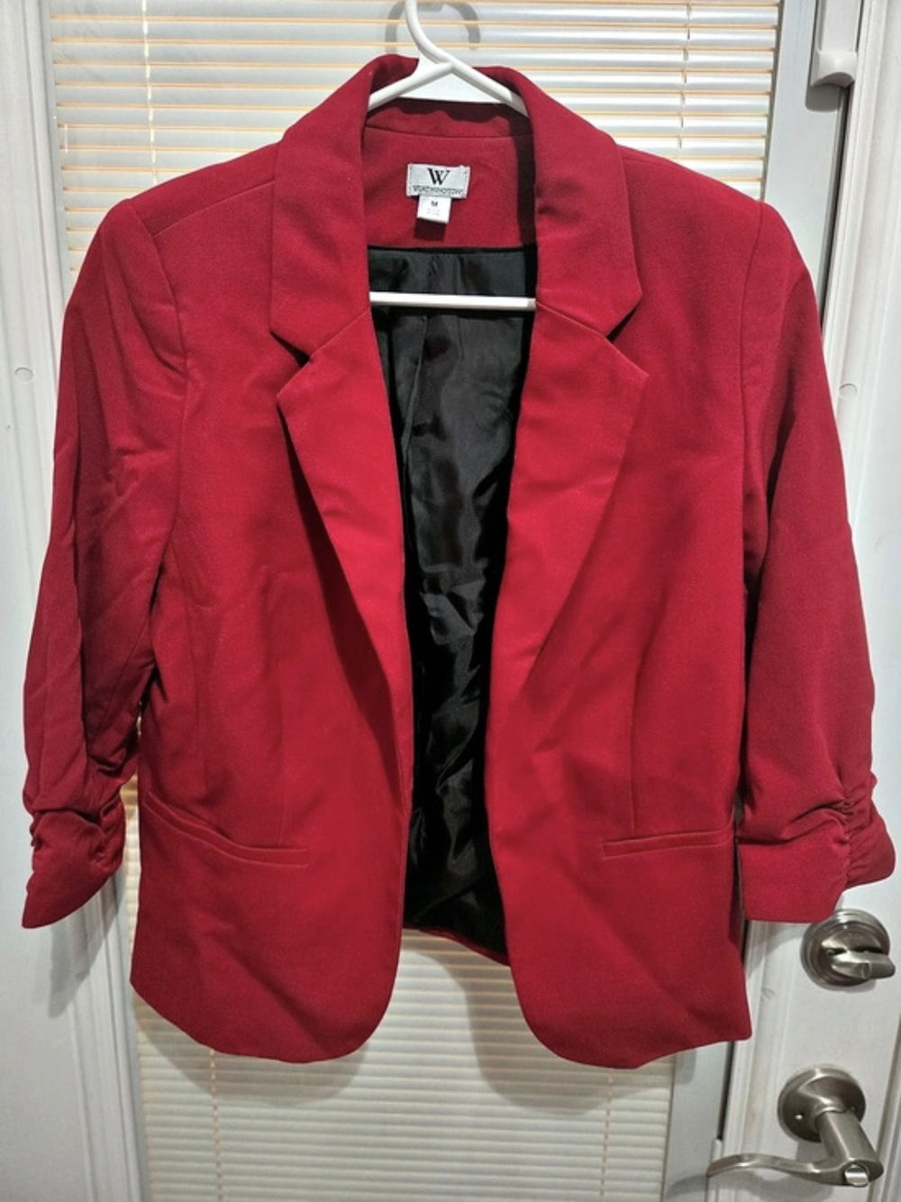 Worthington Red Blazer Size Medium